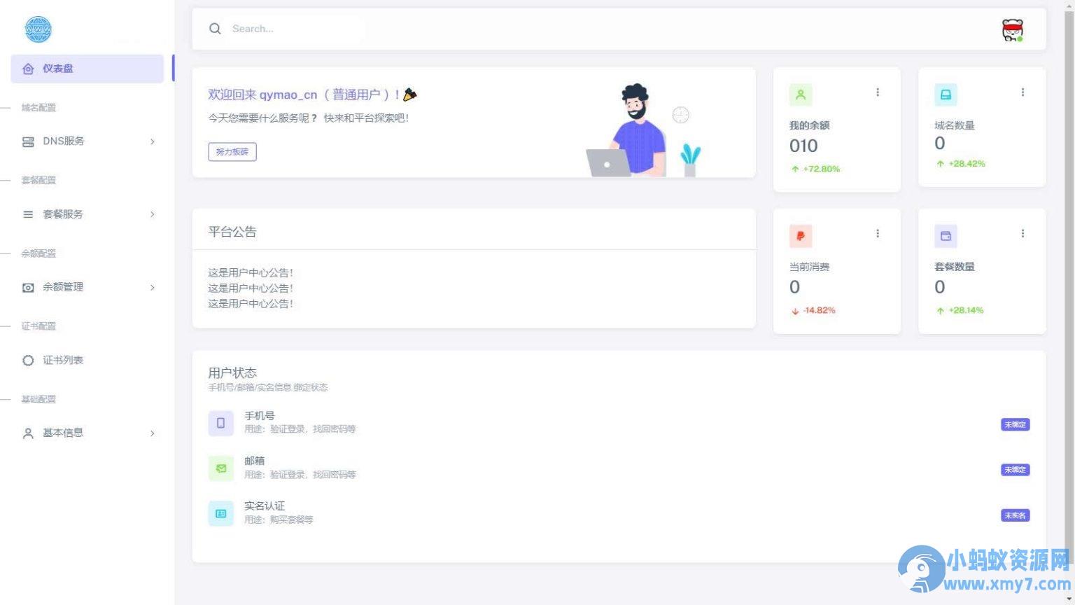 二级域名分发系统商业版网站源码