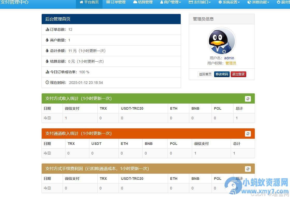 2025新版易支付系统源码epay运营版/轮询/投诉/进件