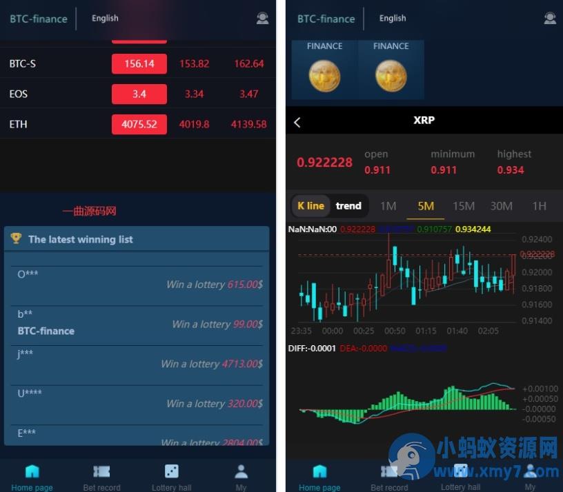 聚星微盘源码二次开发版，支持PC和H5自适应，包含英文、游戏和时间盘功能