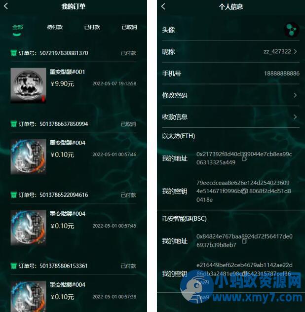 NFT数字交易艺术数字藏品系统+源宇宙区块链nft – 聚源副业-聚源资源站