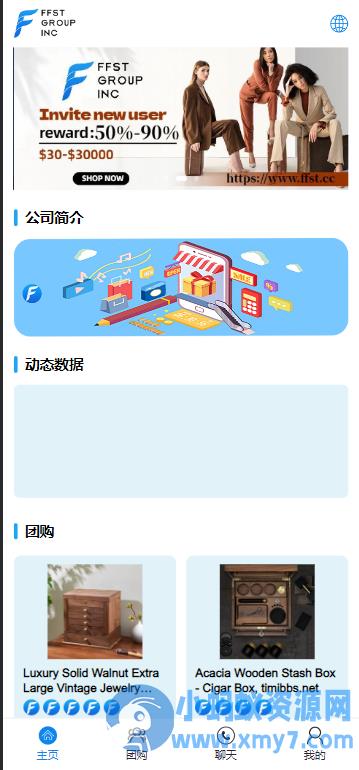 FFST GROUP INC海外拼团源码/双语言团购拼团商城源码
