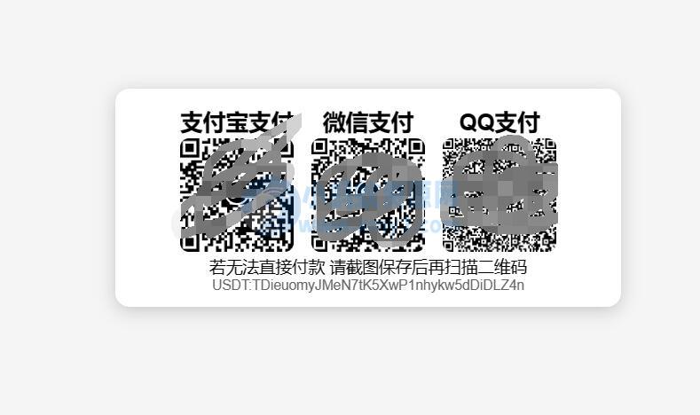 Payment Code源码实现多钱包收款码的自适应网页源码 – 聚源副业-聚源资源站